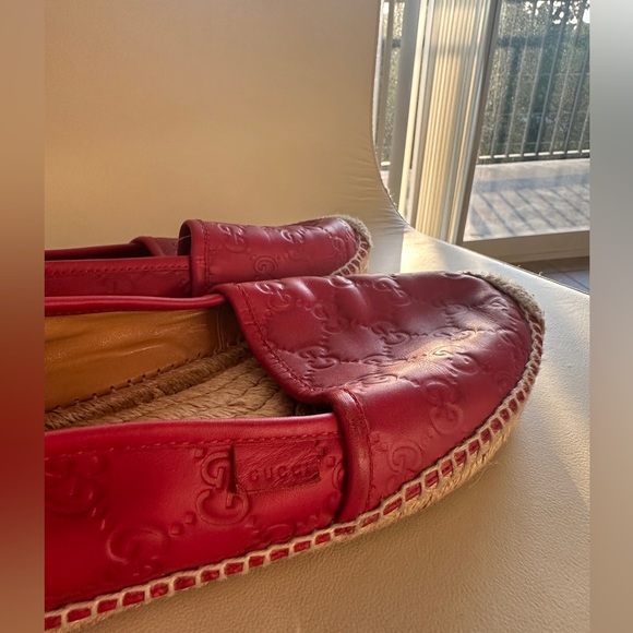 Gucci Red Espadrilles - Picture 4 of 4